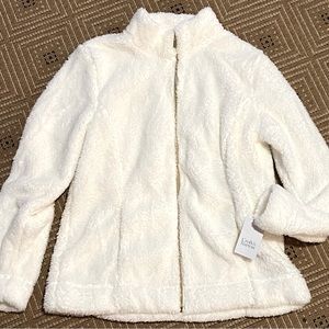 Women’s size medium fleece zip jacket